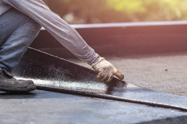 Professional Waterproofing technician working in Warren, OH